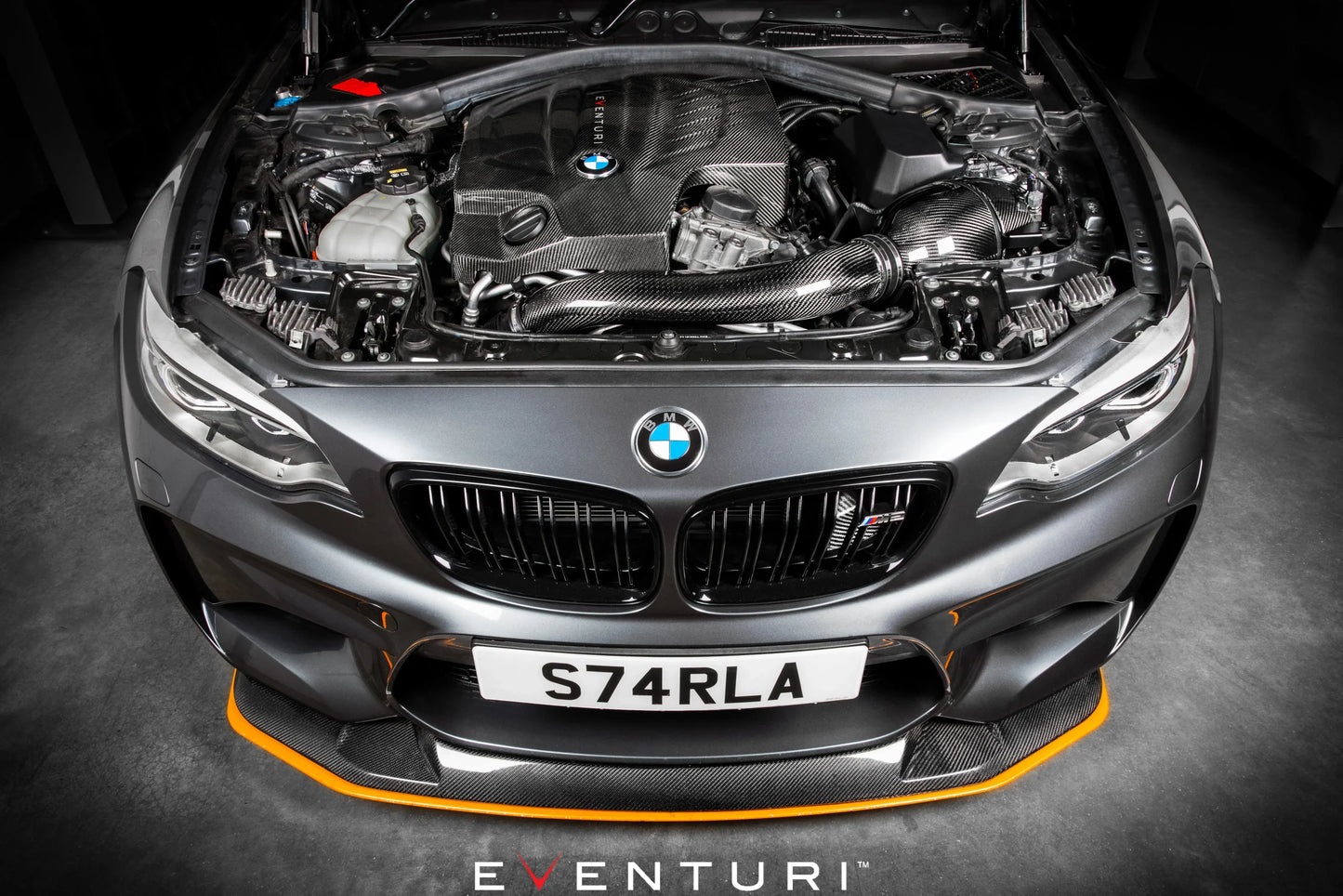 Eventuri Ansaugung Carbon BMW F8x M2 3.0 F2x Mx235i F3x x35i N55 mit Teilegutachten