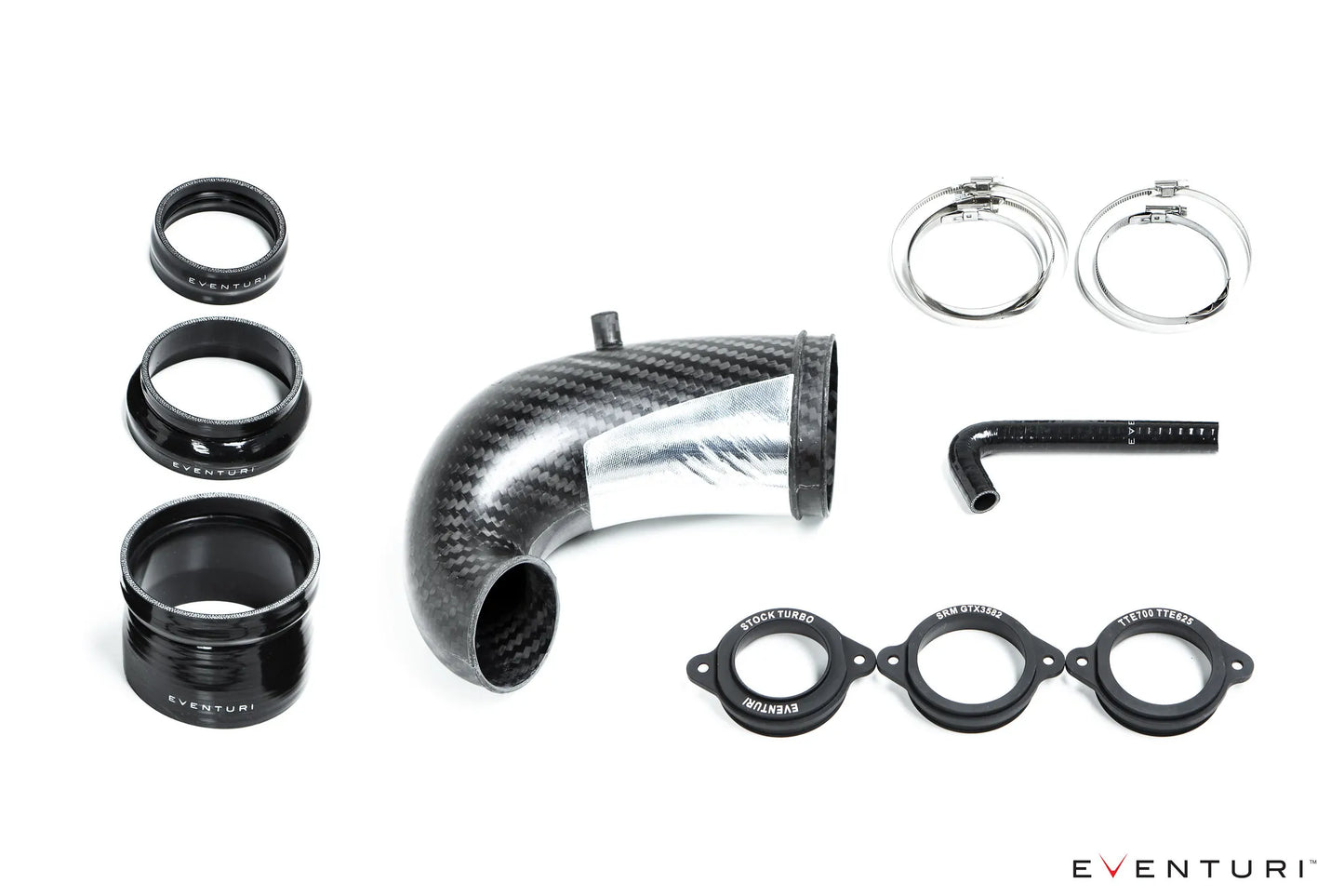 Eventuri Turbo Inlet Carbon Audi RS3 8V 8Y TTRS 8S RSQ3