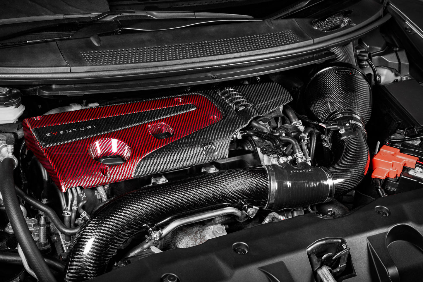 Eventuri Ansaugrohr Carbon V3 Honda Civic Type R FK2