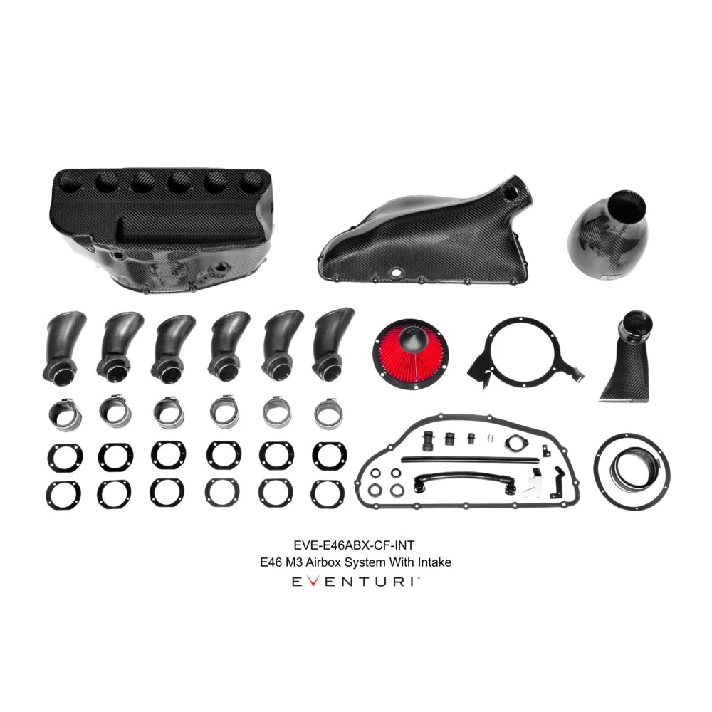 Eventuri Ansaugung Carbon Hybrid Airbox BMW E46 M3 (Teilegutachten in Vorbereitung)