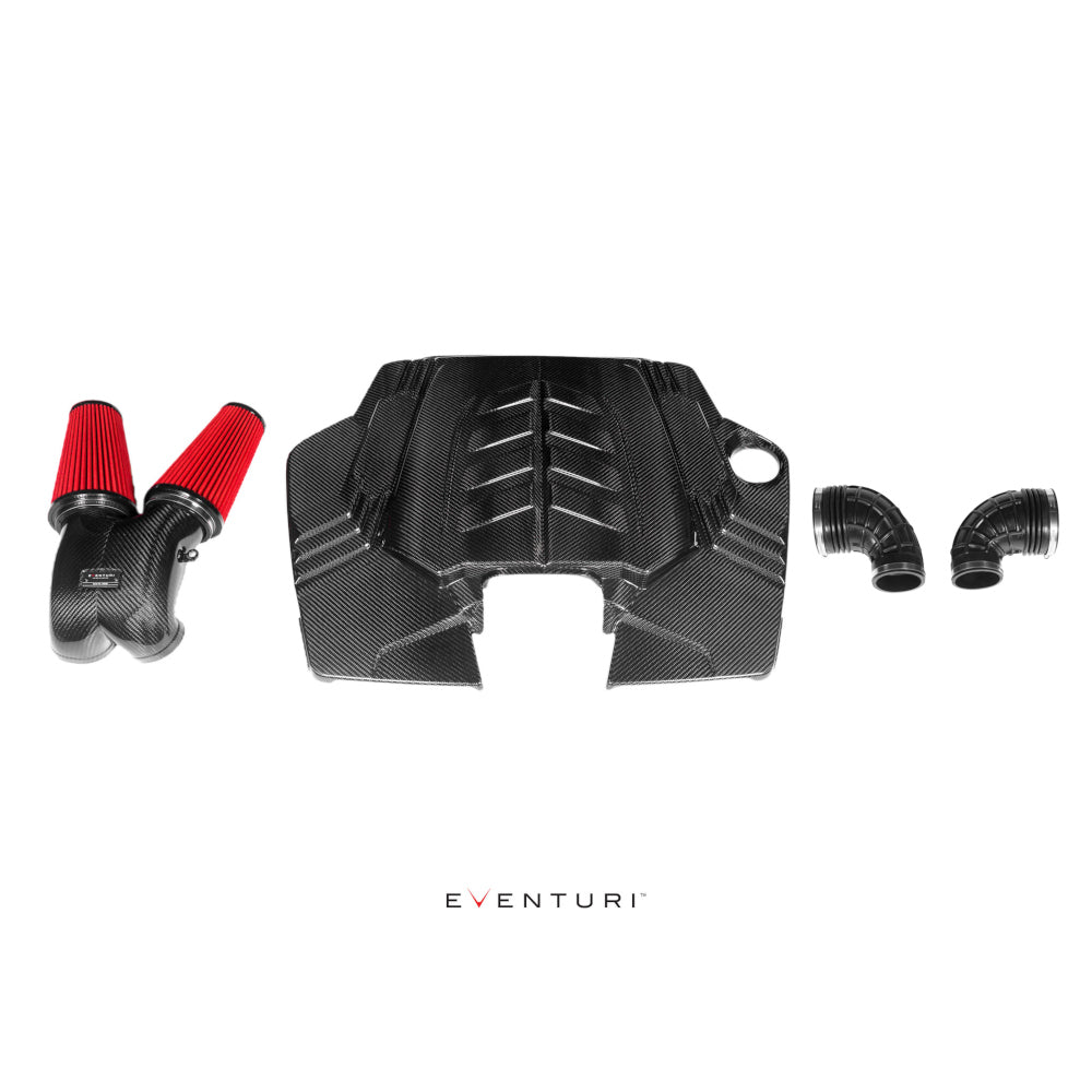 Eventuri Ansaugung Carbon Porsche Cayenne Turbo S E-Hybrid Vor-Facelift 4.0 TFSI V8 EA825